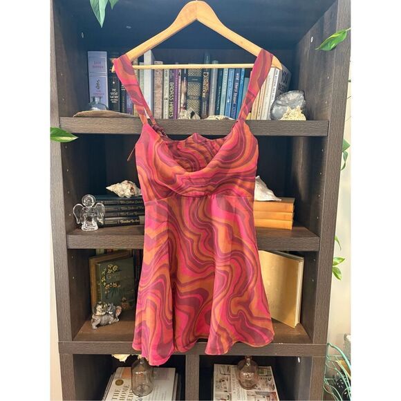 NWT For Love & Lemons Eleanor Mini Dress Size XS - Picture 4 of 10